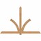 Ekena Millwork Redmond Timber Gable Bracket, Western Red Cedar, 108"W x 72"H x 5 1/2"D x 5 1/2"F, 16/12 Pitch GBW108X72X0606RED00SWR - alternate 1